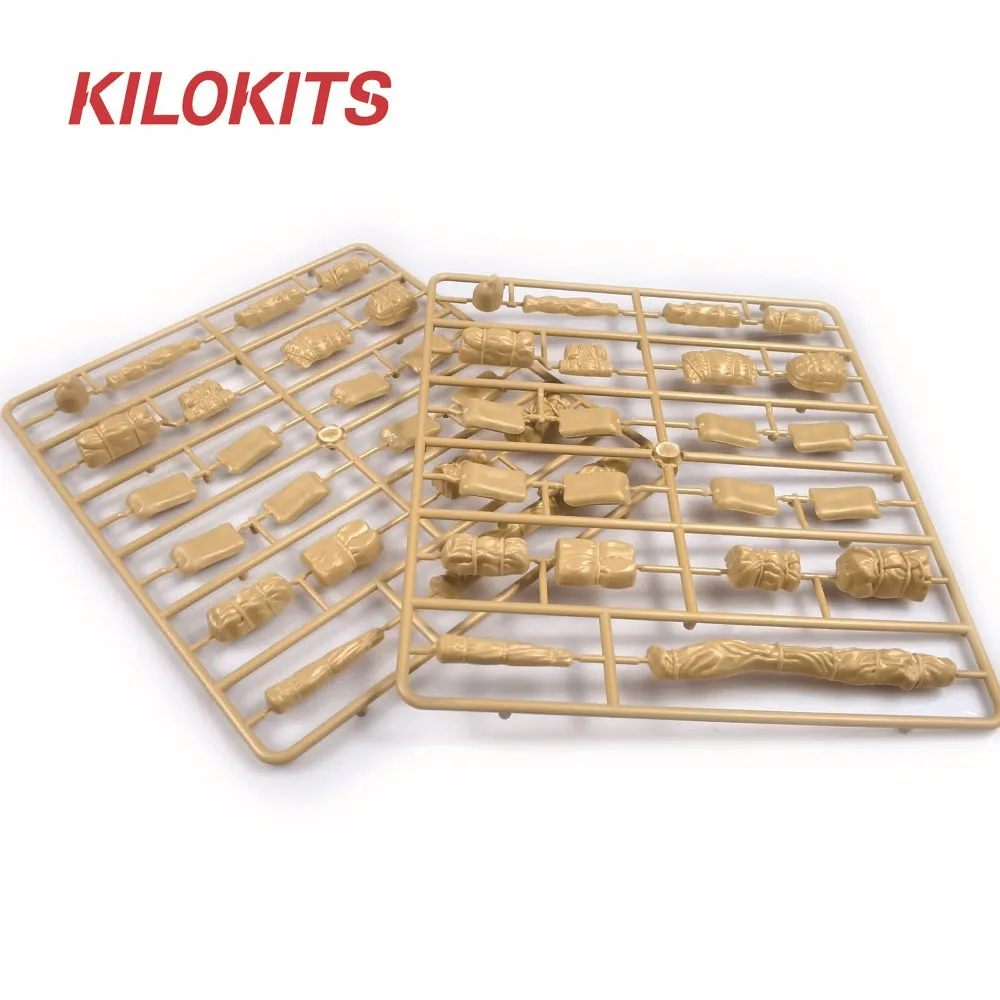 1:35 Plastic Military Bag Sets #4010