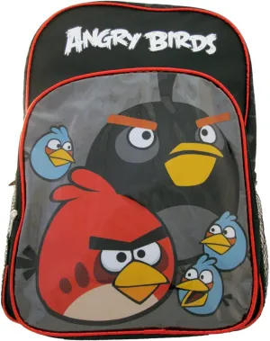 Angry Birds 16 Inch Backpack (Black)