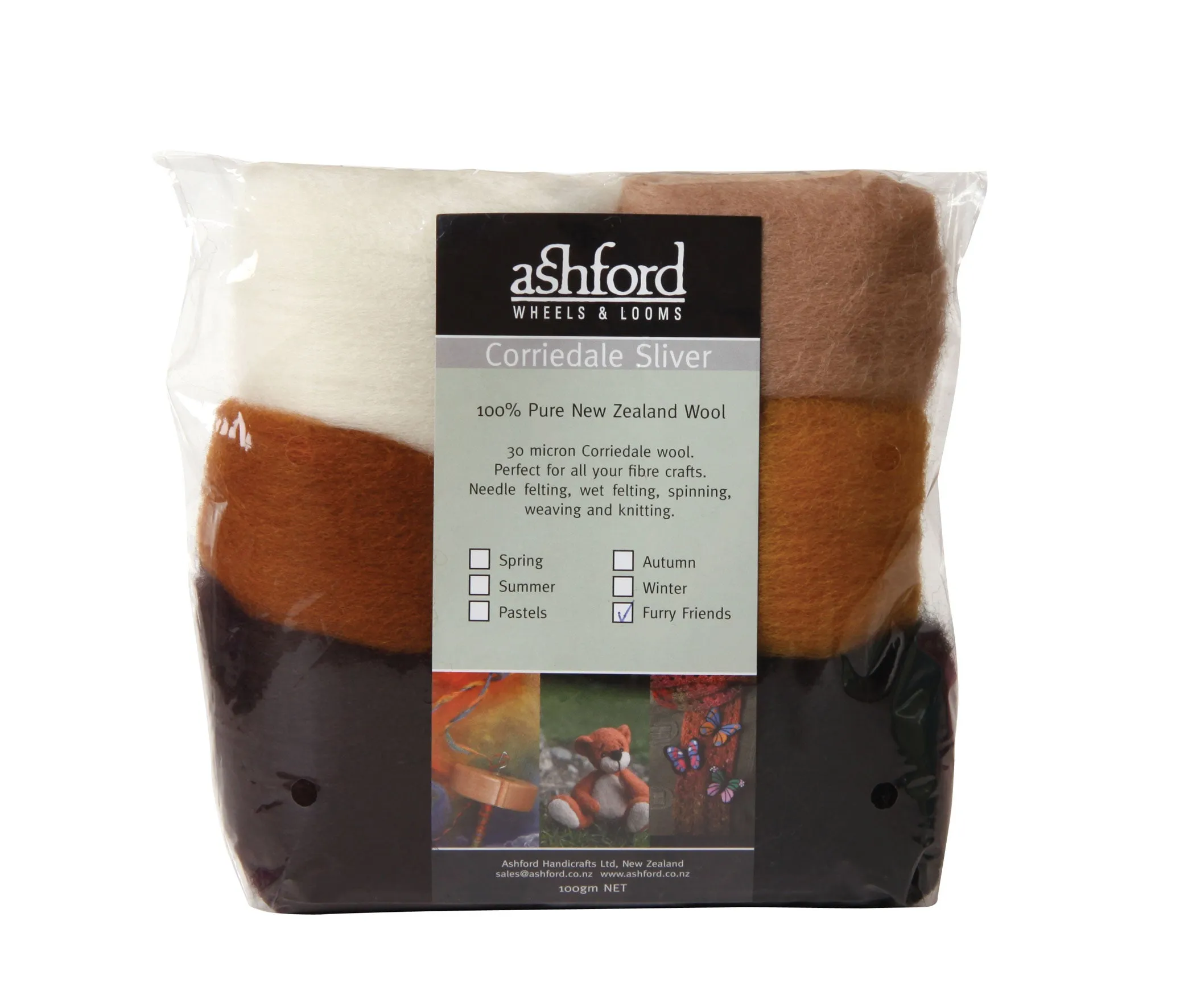 Ashford Corriedale Sliver Pack