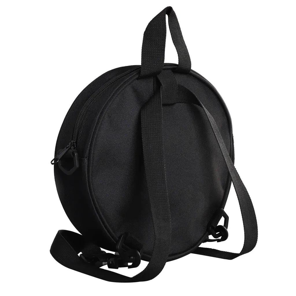 Barclay Hunting Ancient Tartan Round Satchel Bags with Family Crest