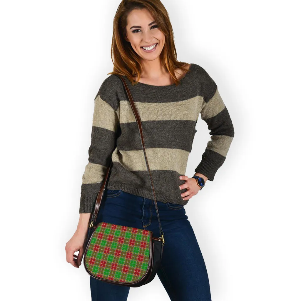 Baxter Modern Tartan Saddle Bag