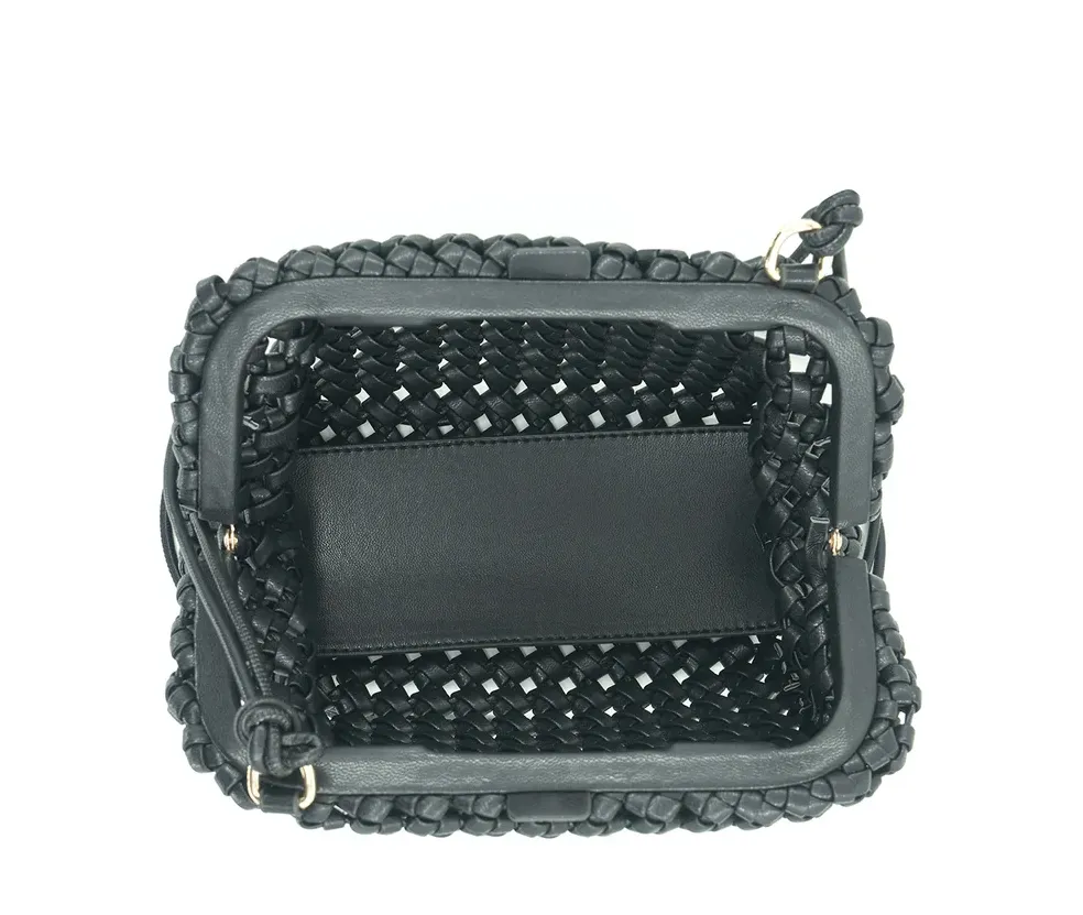 BC Bags Woven Crochet Bag
