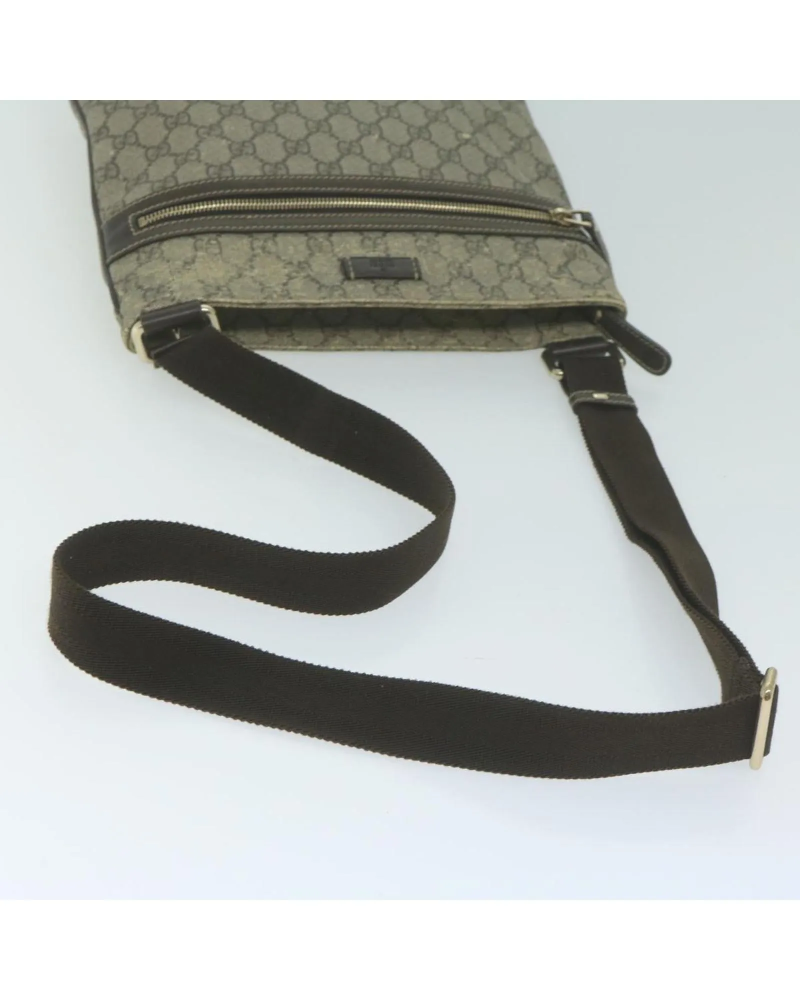 Beige GG Supreme Shoulder Bag with Authenticity Certificate