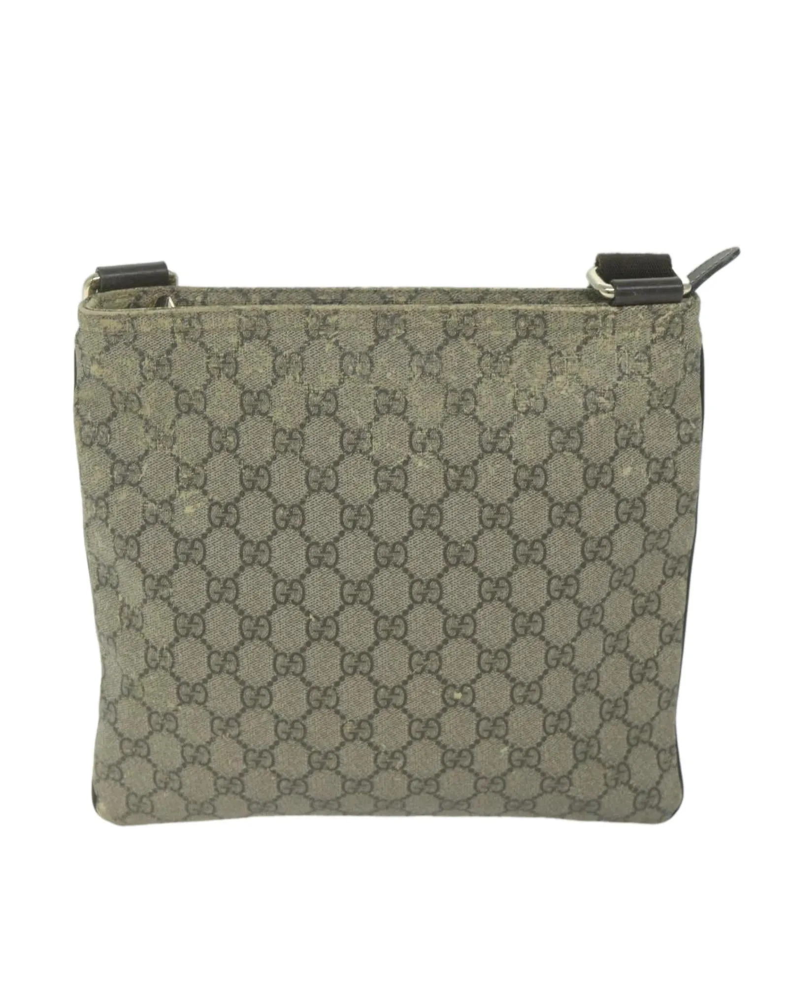Beige GG Supreme Shoulder Bag with Authenticity Certificate