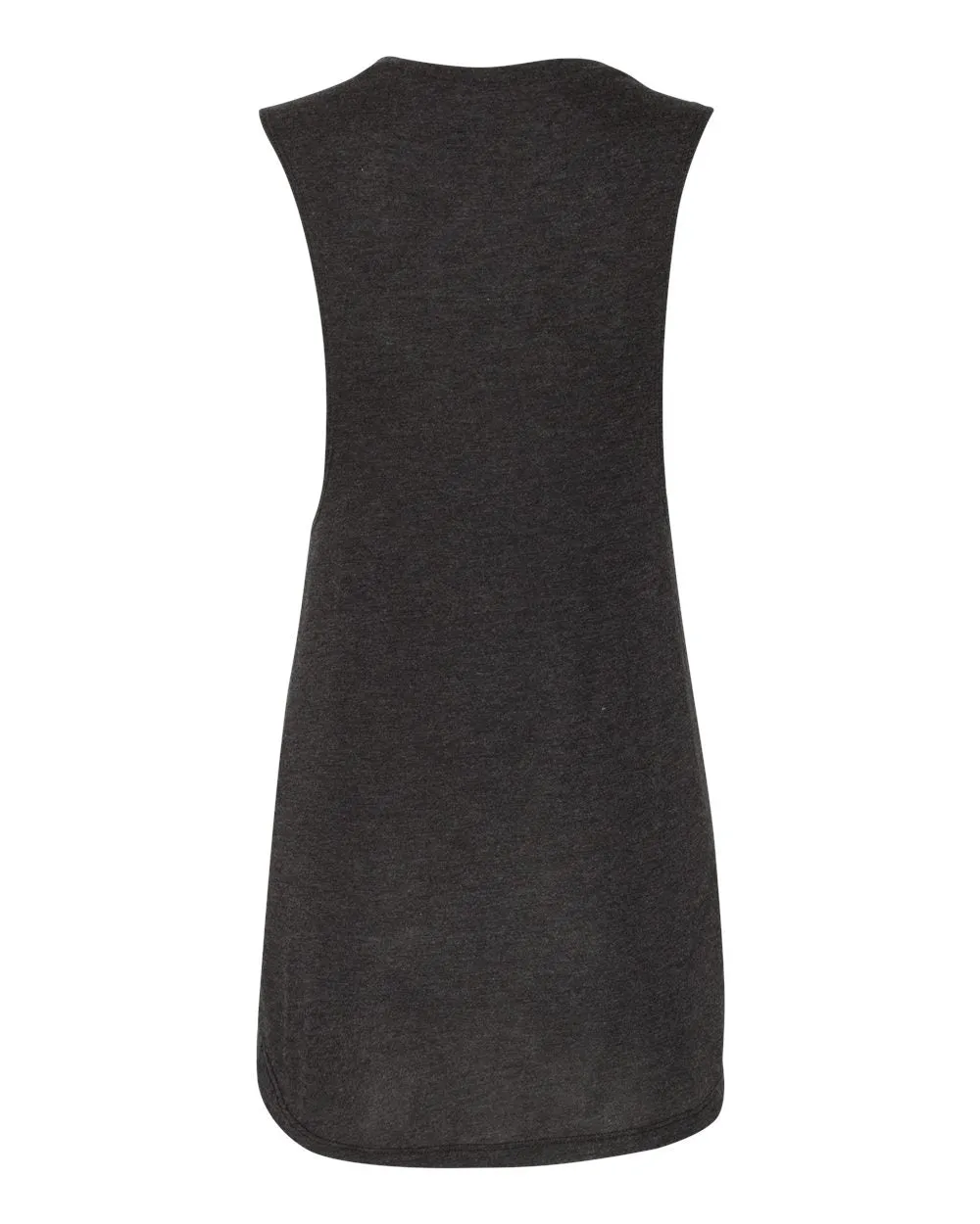 Bella   Canvas 8803 Women's Flowy Scoop Muscle Tank - Black Heather