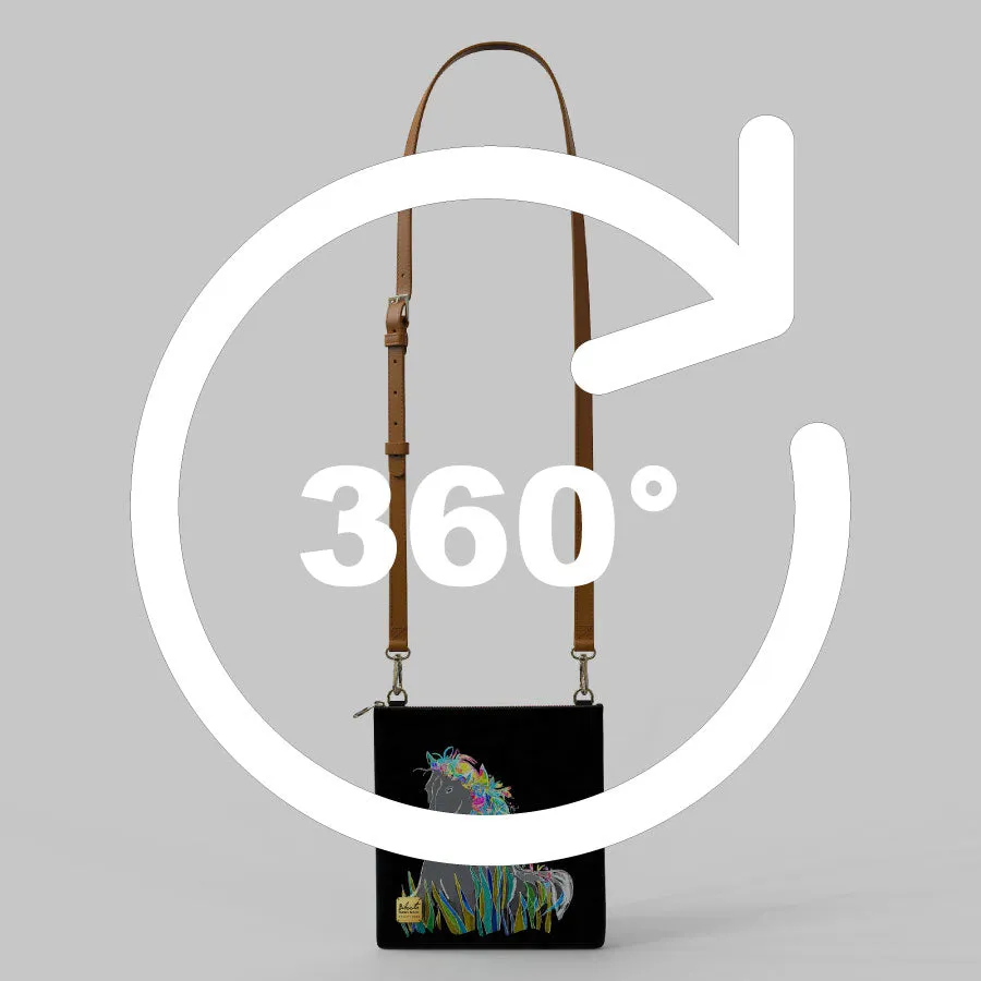 Bibsisita Sling Bag Shoulder Bag - Horse