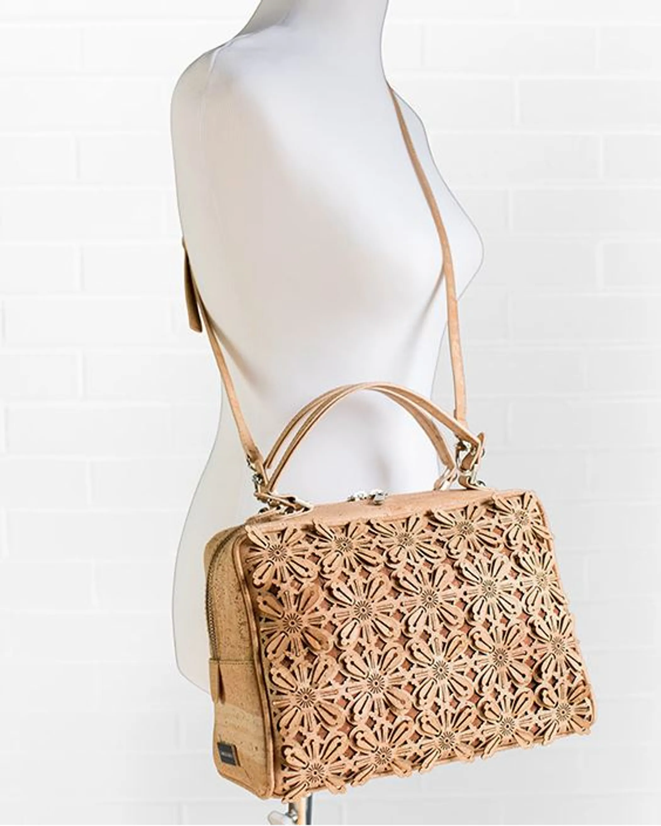 Blossom Cork Bag Natural