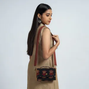 Brown - DIY Box Sling Bag / Clutch with Changeable Sleeve