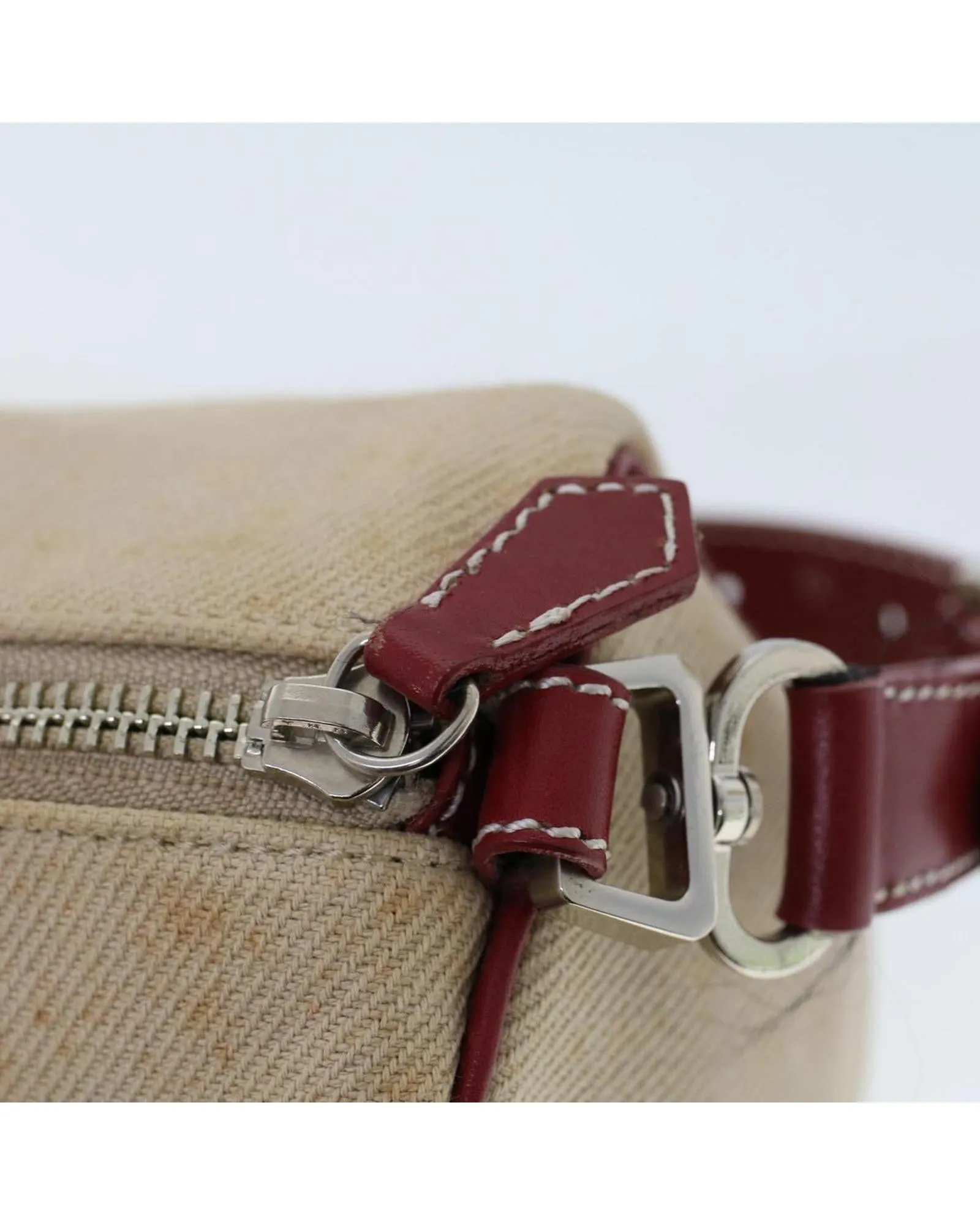 Canvas Shoulder Bag with Authenticity