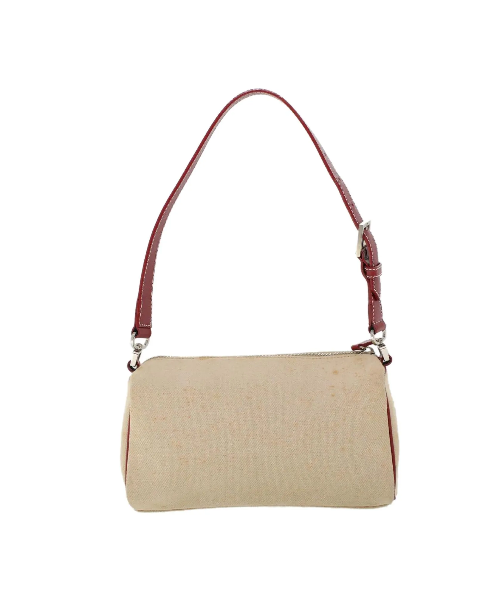 Canvas Shoulder Bag with Authenticity