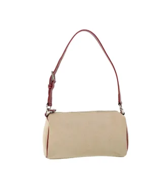 Canvas Shoulder Bag with Authenticity
