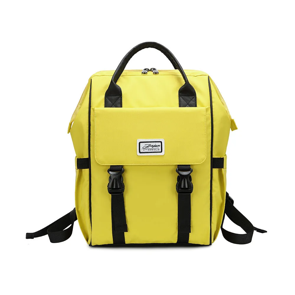 Chic School Backpack for Girls Lightweight Travel Wide Open Handbag Daypack