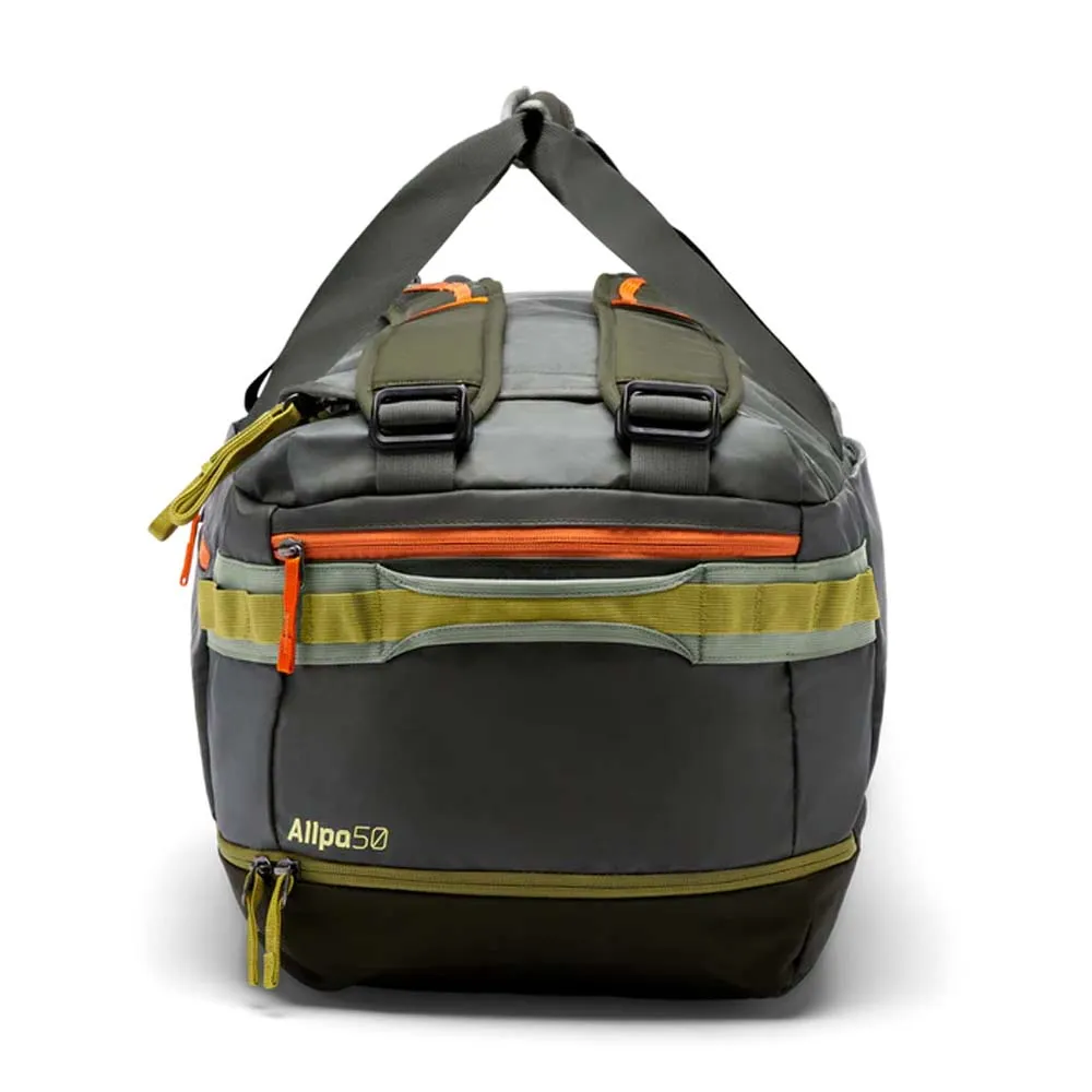 Cotopaxi Allpa 50L Duffel Bag Fatigue/Woods | Buy Cotopaxi Allpa 50L Duffel Bag Fatigue/Woods here | Outnorth