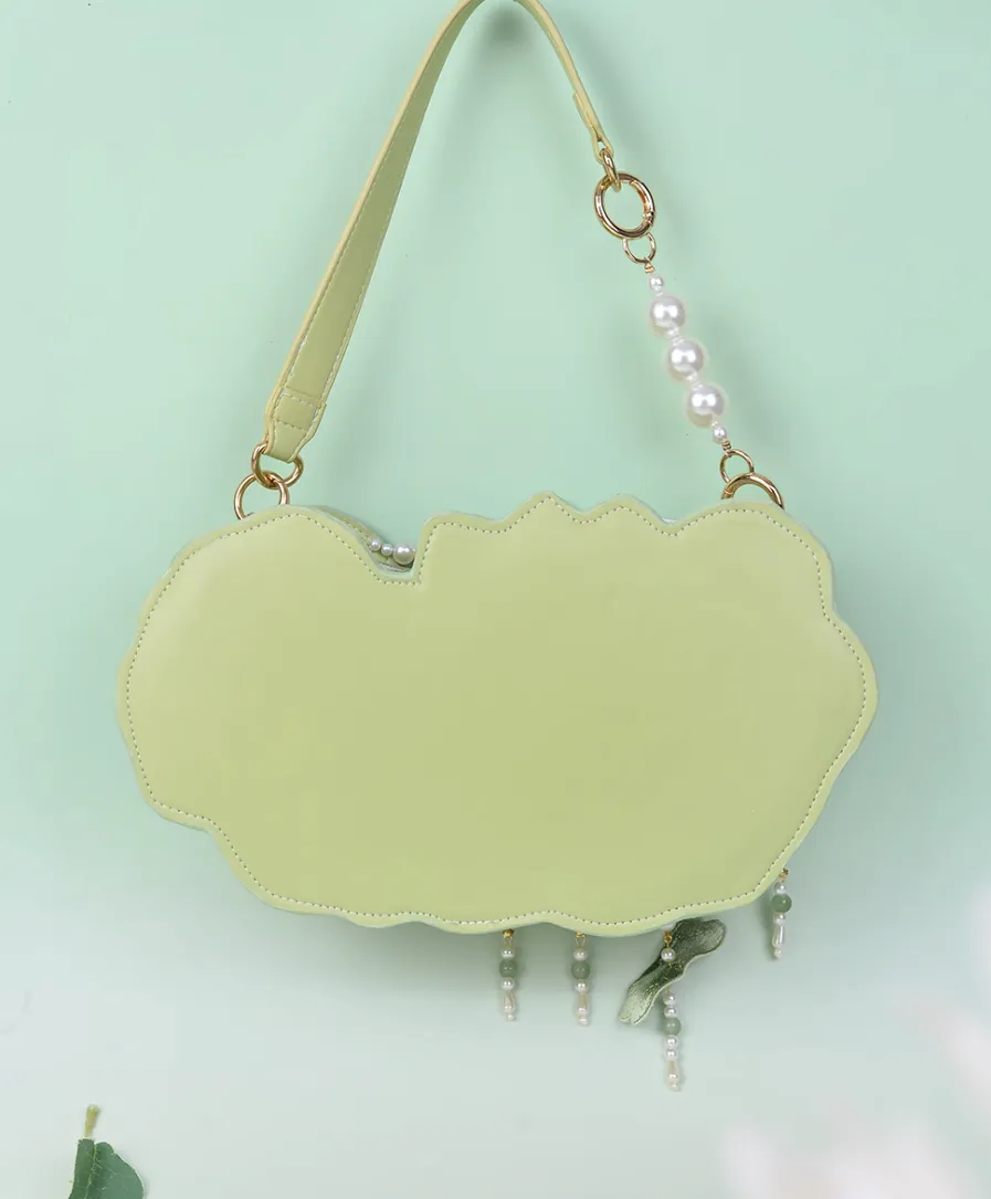 Crossbody Bag for Hanfu & Cheongsam - Pink Lotus