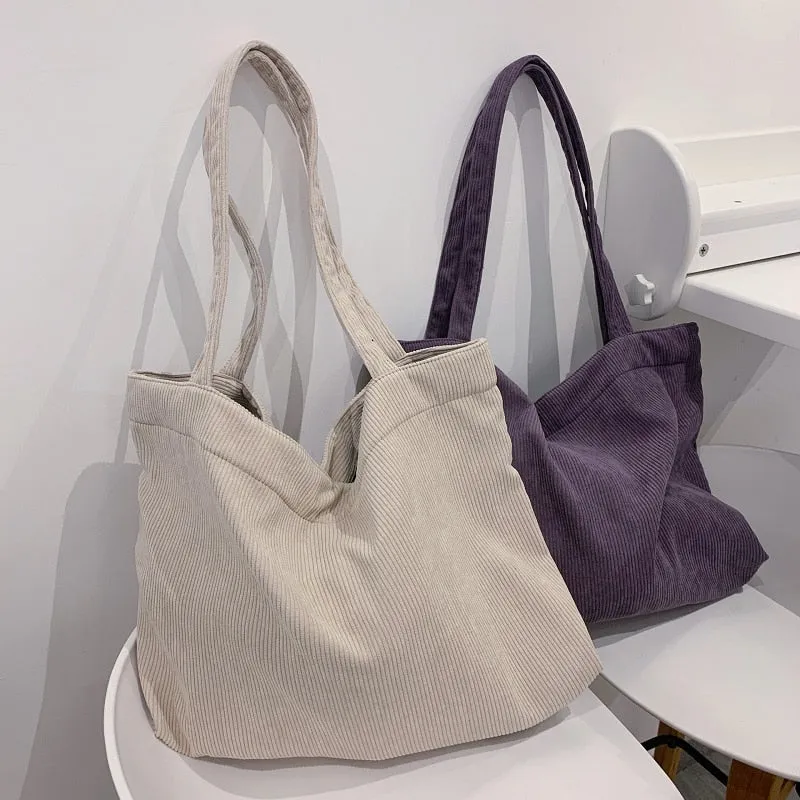 Everyday Basic Large Capacity Shopping Tote Bags