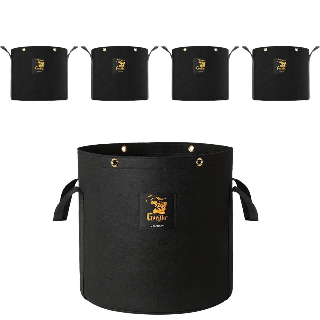 Gorilla 7 Gallon Grow Bag (4 Pack)