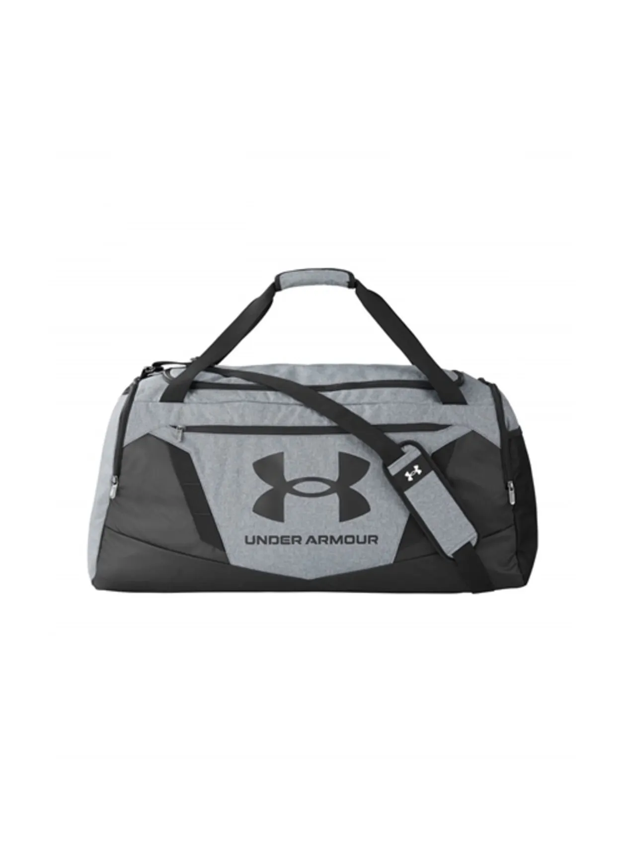 Grey / Heather / Black Under Armour Undeniable 5.0 LG Duffel Bag 1369224 