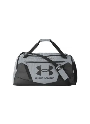 Grey / Heather / Black Under Armour Undeniable 5.0 LG Duffel Bag 1369224 