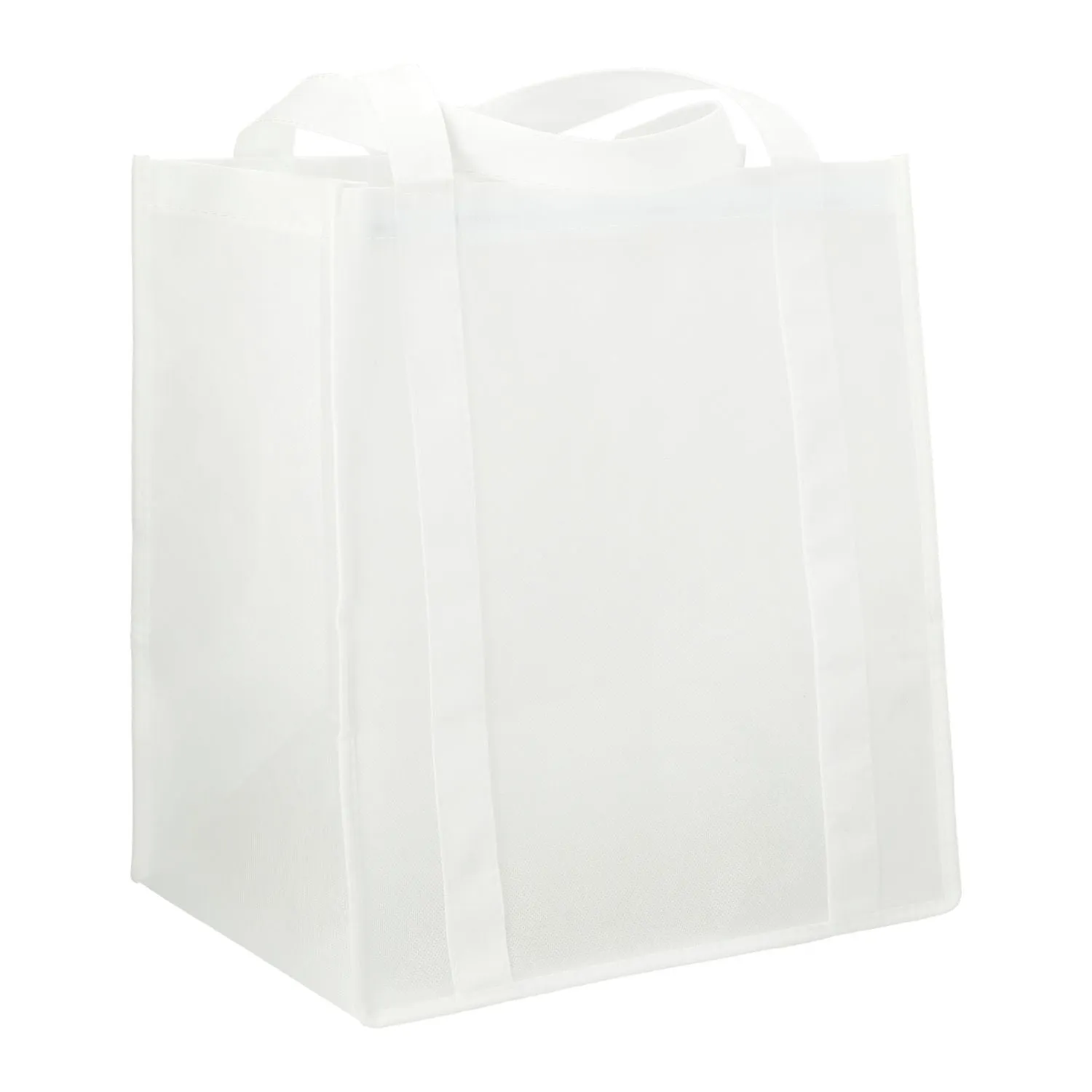 Hercules Non-Woven Grocery Tote - White