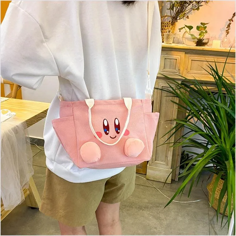 Kawaii Kirby Cinnamoroll Canvas bag