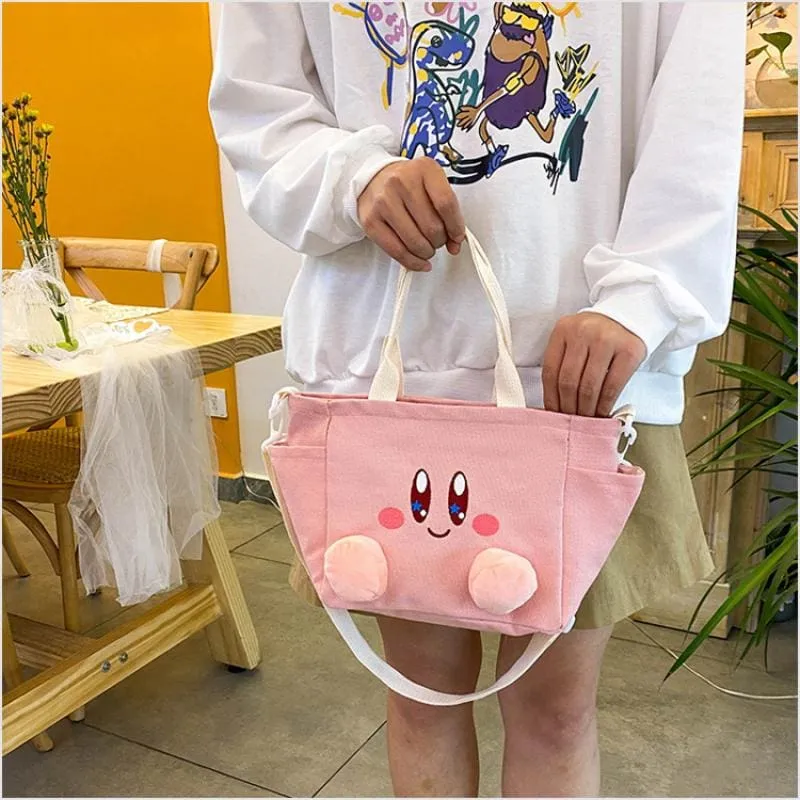 Kawaii Kirby Cinnamoroll Canvas bag