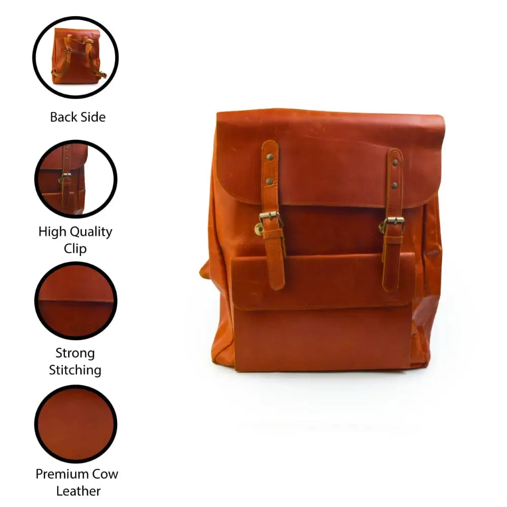 Leather Vintage Backpack