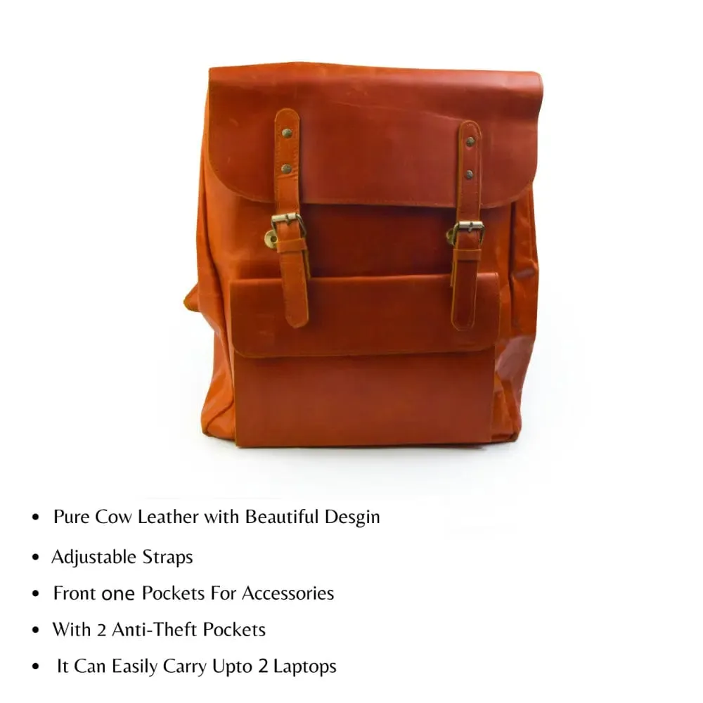 Leather Vintage Backpack