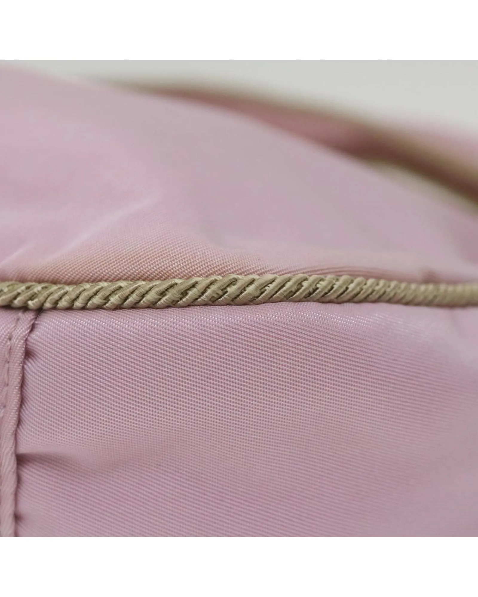Lightweight Nylon Shoulder Bag with Chain Strap