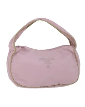 Lightweight Nylon Shoulder Bag with Chain Strap