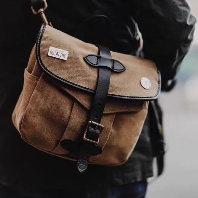 MESSENGER WAXED CANVAS BAG WES