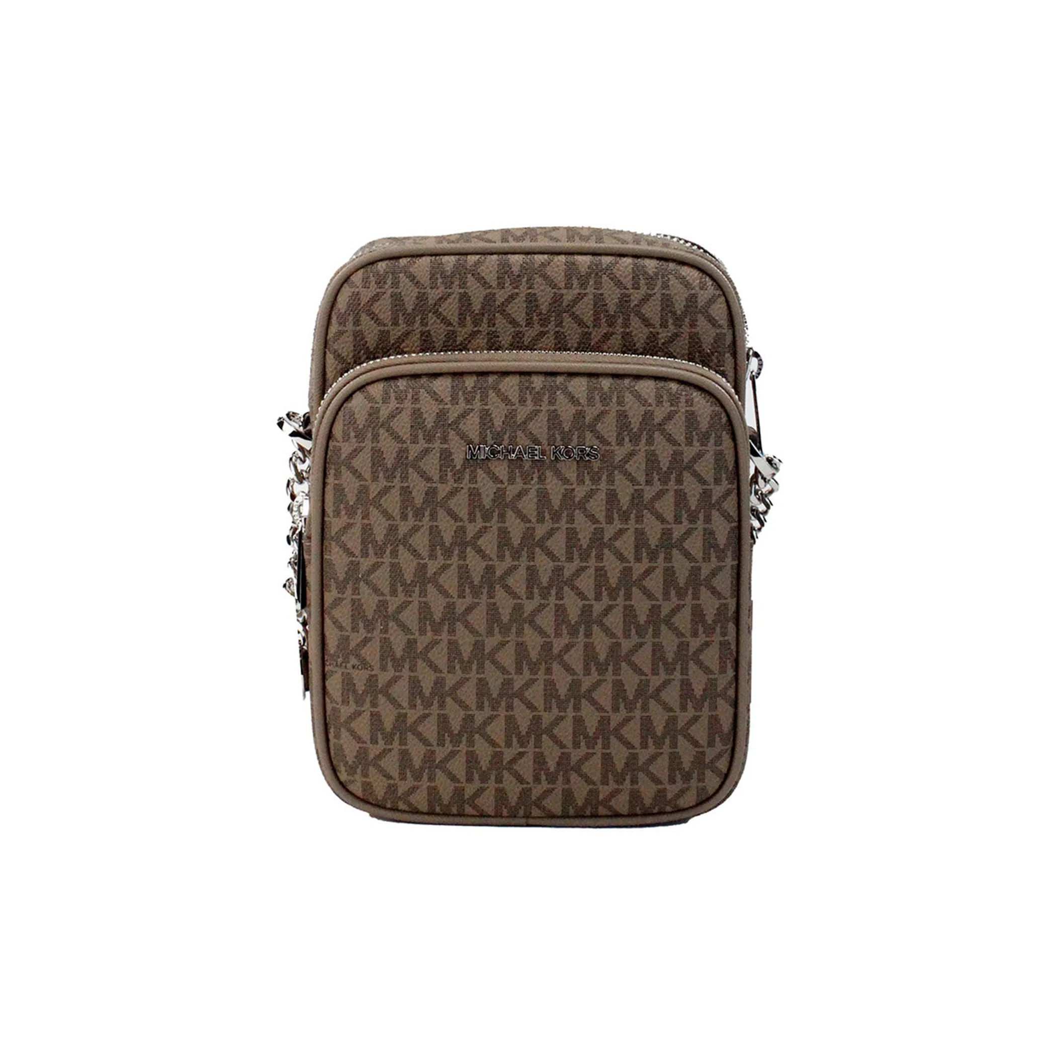 Michael Kors Flight Dusk PVC North South Chain Crossbody