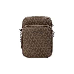 Michael Kors Flight Dusk PVC North South Chain Crossbody