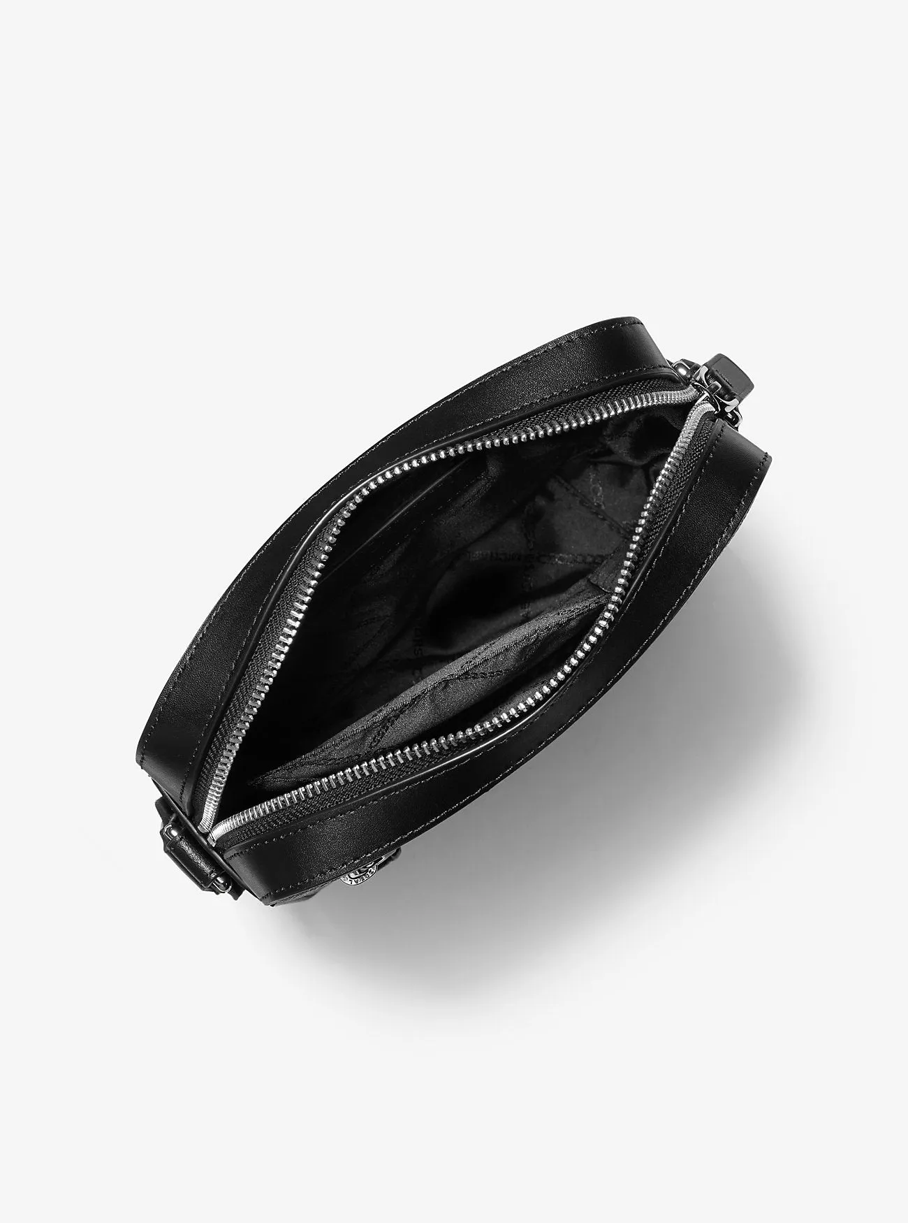 Michael Kors Varick Logo Flight Sling Bag, black