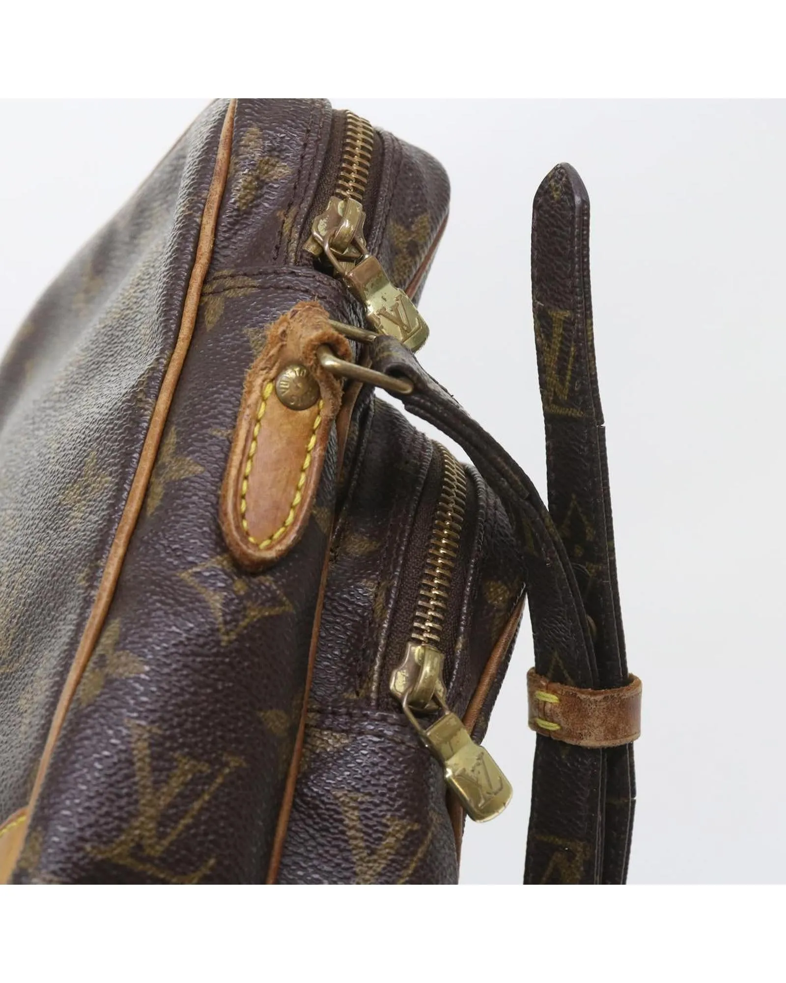 Monogram Shoulder Bag with Adjustable Strap by Louis Vuitton