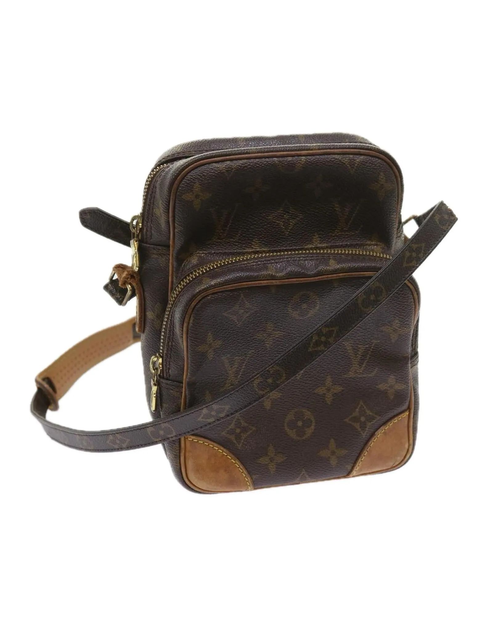 Monogram Shoulder Bag with Adjustable Strap by Louis Vuitton