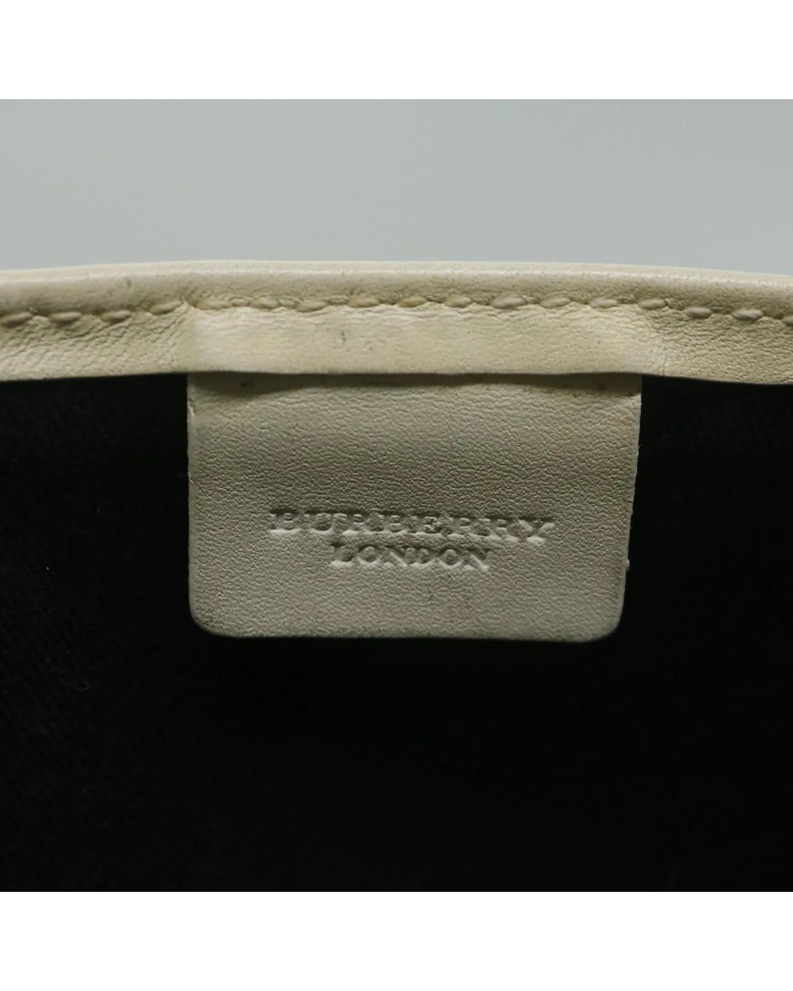 Navy and White Canvas Tote Bag