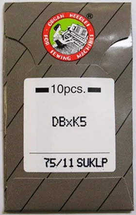 Organ 75/11 Sharp Point Teflon Coated Needle -  Box of 100 - DB-K5 CS