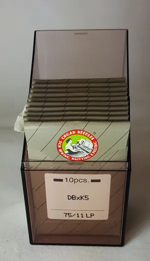 Organ 75/11 Sharp Point Teflon Coated Needle -  Box of 100 - DB-K5 CS