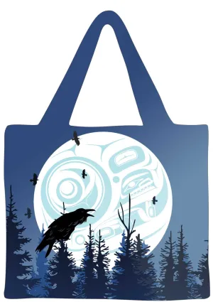 "Raven Moon" Reusable Shopping Bag by Native artist, Mark Preston