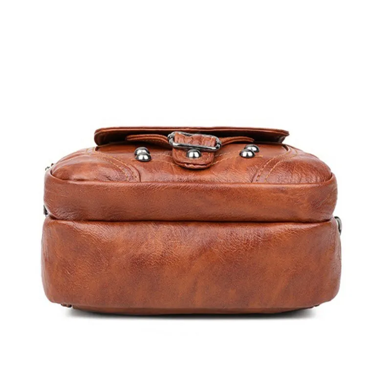 Retro Small and Lightweight Vegan Leather Cross-body Bags