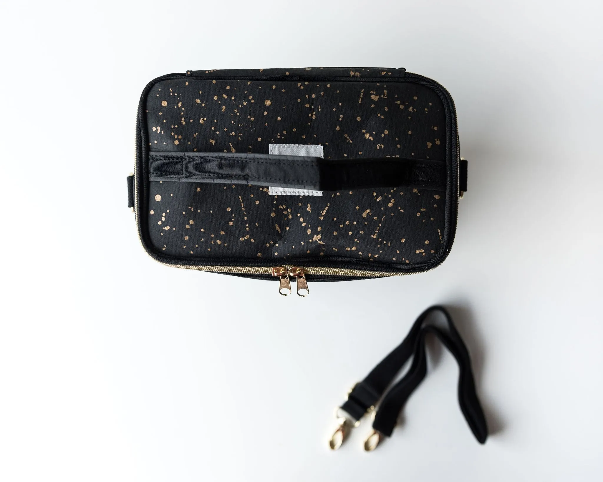 SoYoung - Large Insulated Cooler Bag - Gold Splatter