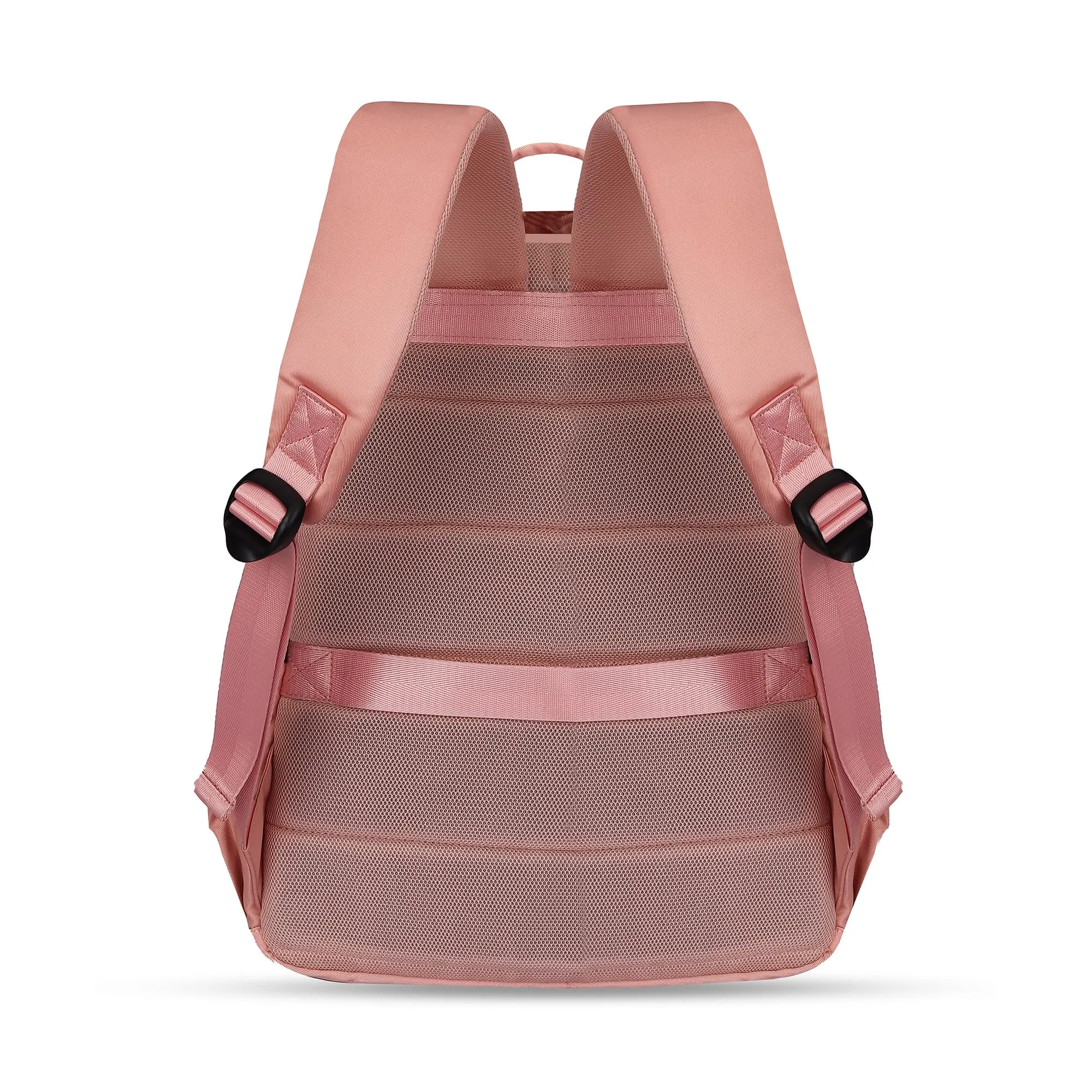 THE CLOWNFISH Women's Laptop Backpack for Office, College, Travel |Polyester Backpack | Fits 15.6 Inch Laptop | Roamers Collection - Purple colour